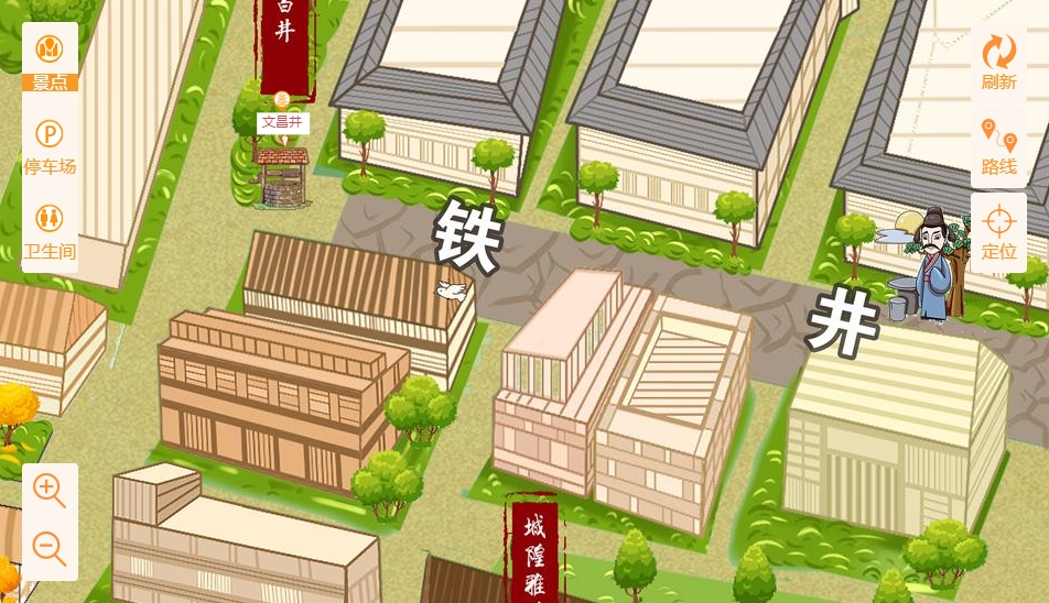 文县智慧景区：手绘地图与语音导览的完美融合