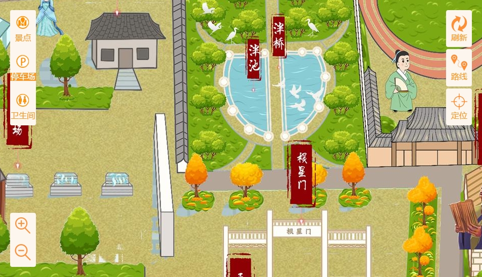 文县手绘地图景区语音讲解导览系统：智慧景区建设的基石